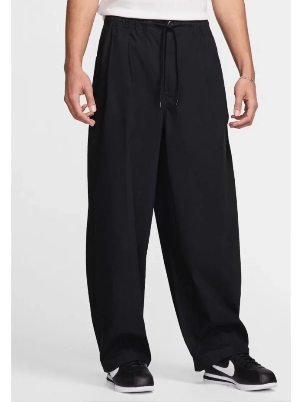 Nike Jordan Mens XL Black Drawstring Sweatpants